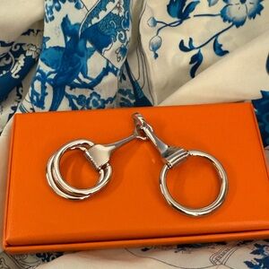 Silver Mors Scarf Ring